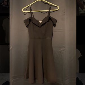 black charlotte russe dress